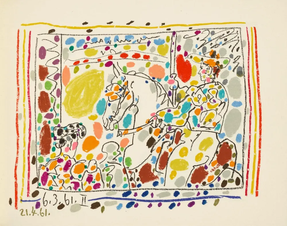 Lithograph Picasso - Le Picador II 