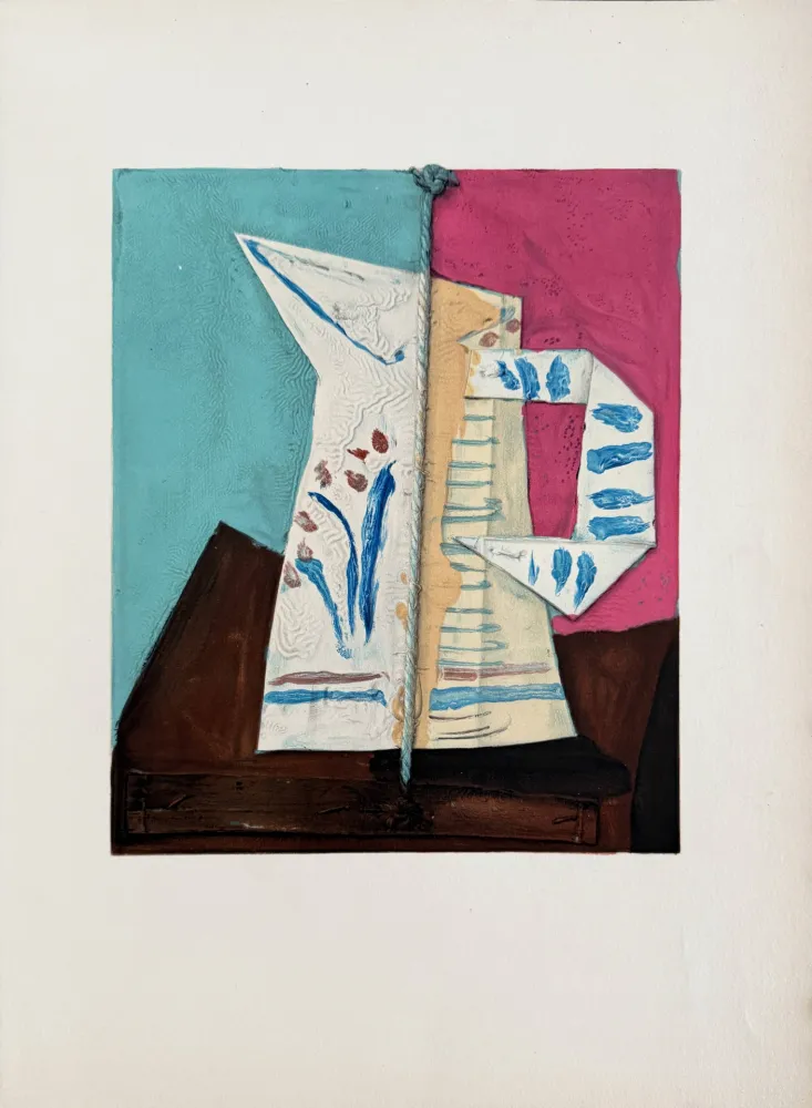 Lithograph Picasso - Le Pot