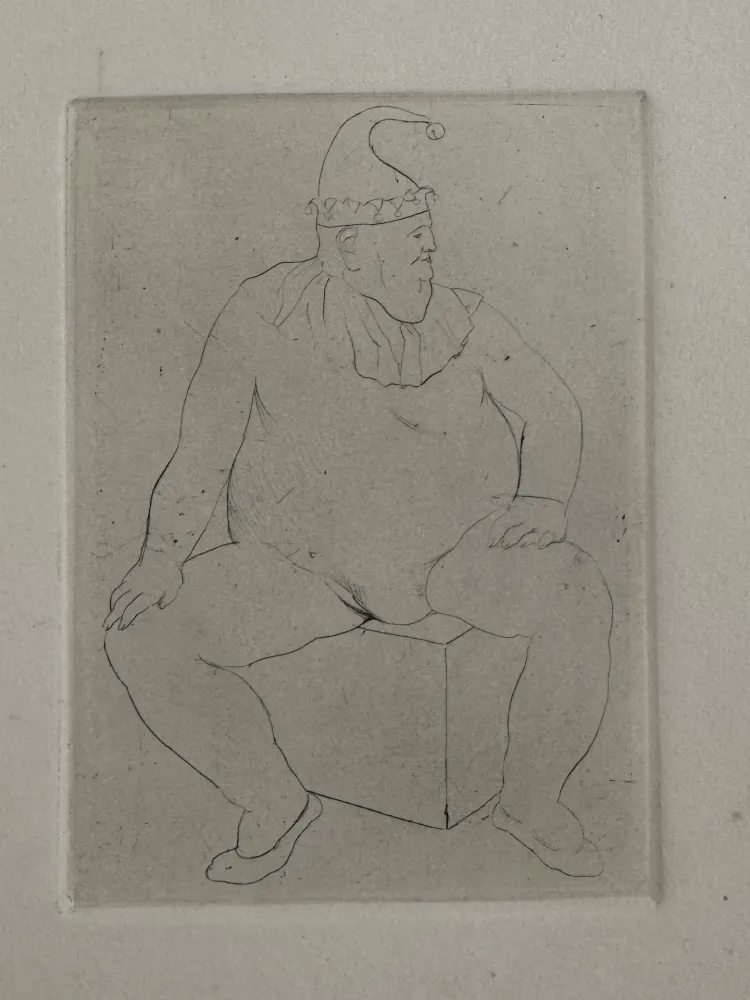 Etching Picasso - Le Saltimbanque