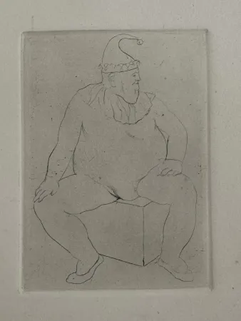 Etching Picasso - Le Saltimbanque
