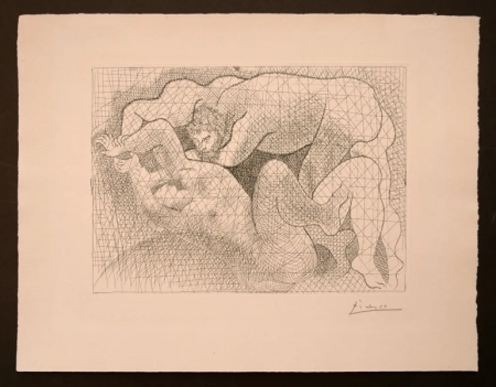Etching Picasso - Le Viol (La Suite Vollard)