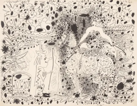 Lithograph Picasso - L'Ecuyère