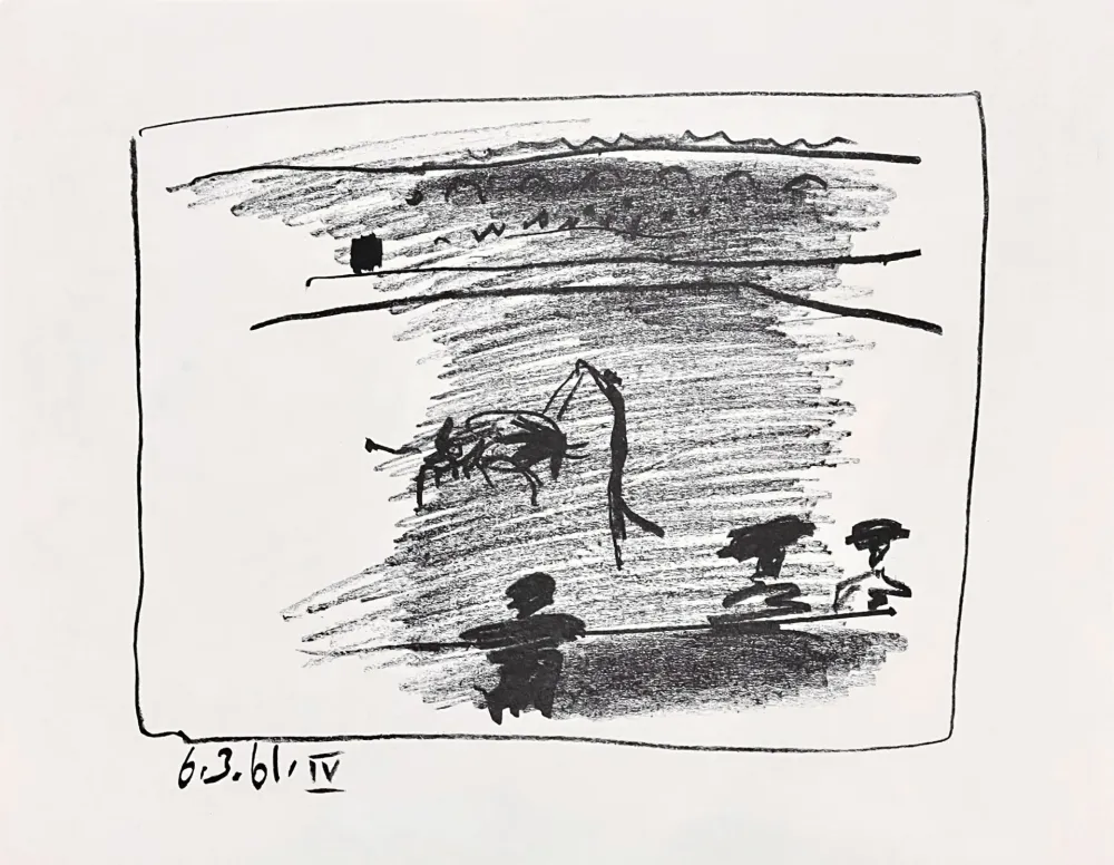 Lithograph Picasso - Les Banderillas