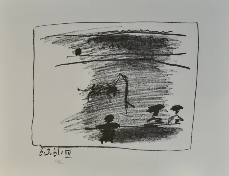 Lithograph Picasso - Les Banderilles