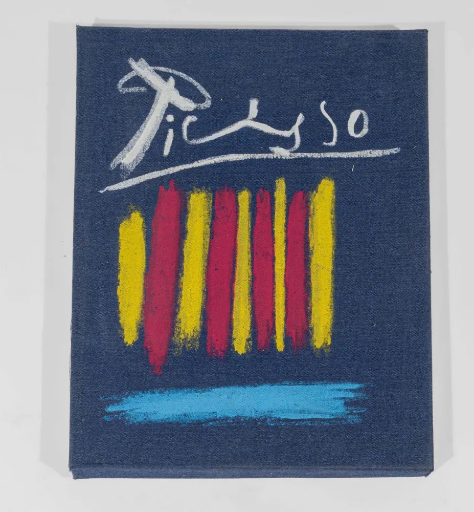 Illustrated Book Picasso - Les Bleus de Barcelone