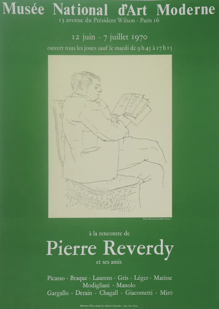 Illustrated Book Picasso - Livre : Portrait d'un lecteur