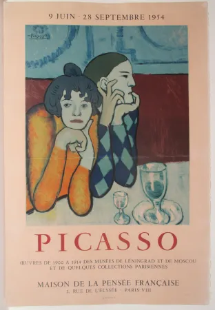 Lithograph Picasso - Maison de la Pensee Francaise