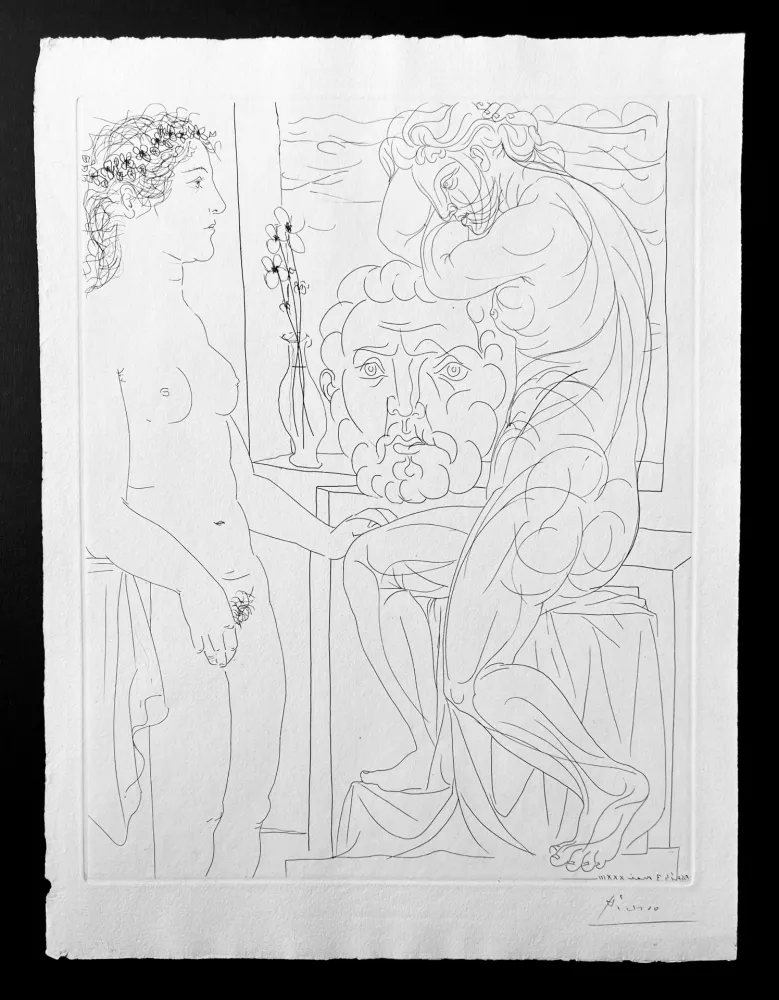 No Technical Picasso - Modèle nu et sculptures