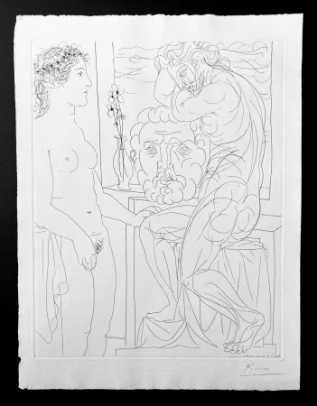 No Technical Picasso - Modèle nu et sculptures