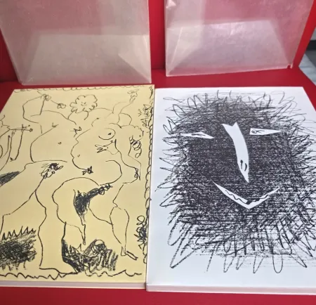 Illustrated Book Picasso - Mourlot Litographe III & IV Mint