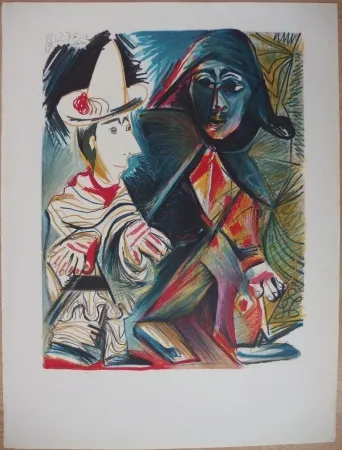 Lithograph Picasso - Musée Dynamique - Dakar (épreuve avant la lettre)