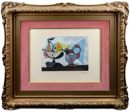 Etching And Aquatint Picasso - Nature morte aux poires et au pichet