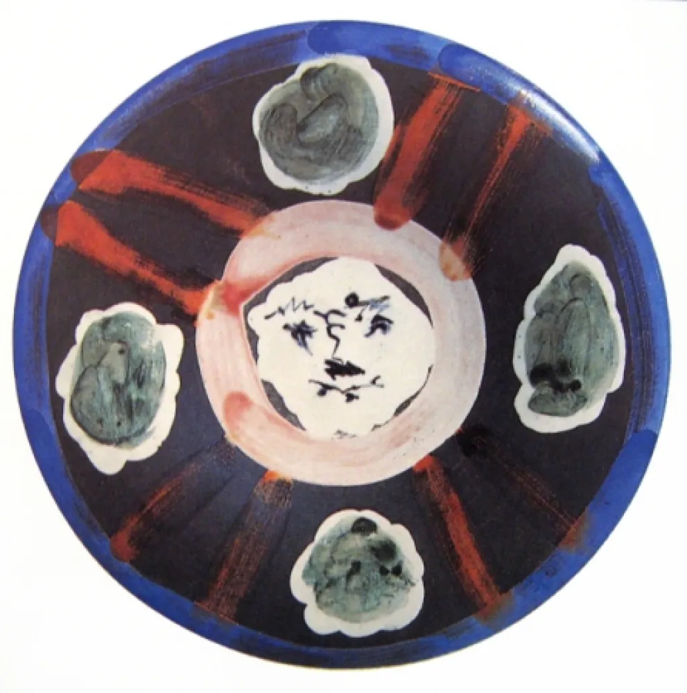 Ceramic Picasso - Petit visage 65