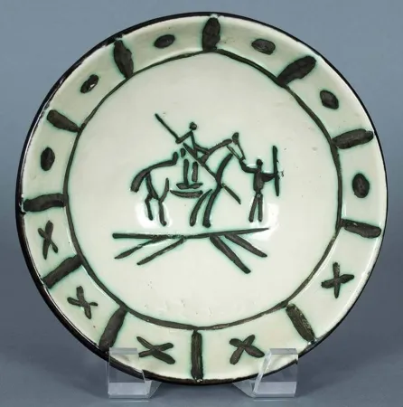 Ceramic Picasso - Picador, 1954