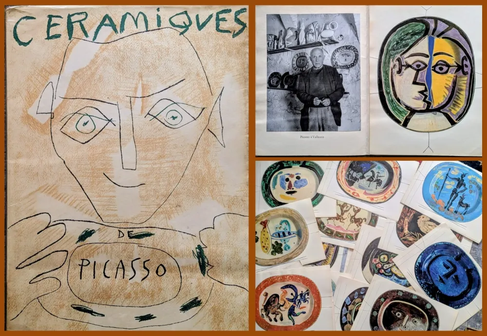 Lithograph Picasso - Picasso  Ceramiques - Rare Conplete First edition Portfolio, 1948