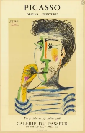 Lithograph Picasso - Picasso - Dessins - Peintures