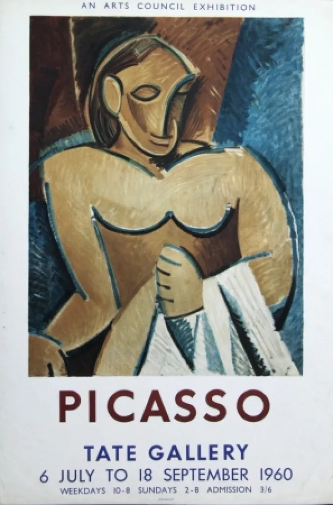 Lithograph Picasso - Picasso Tate Gallery 1960