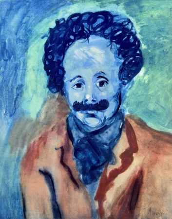 Lithograph Picasso - Portrait of Sebastia Junyer-Vidal