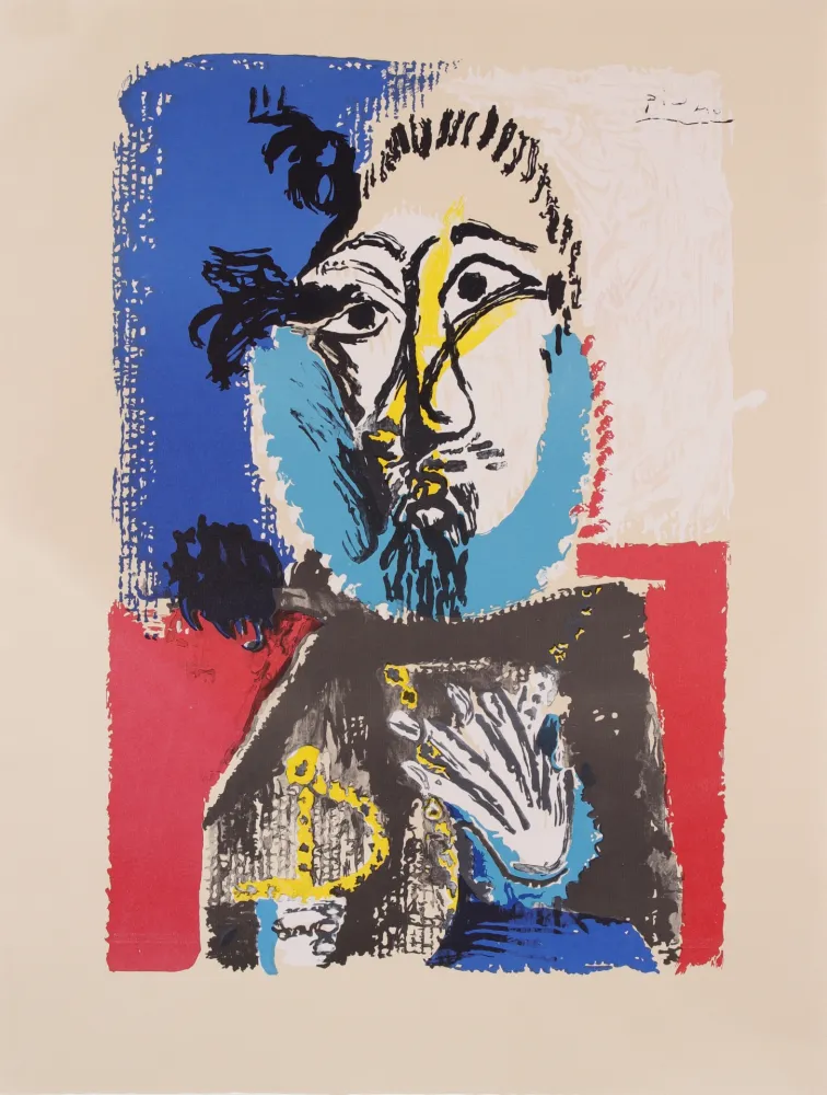 Lithograph Picasso - Portraits Imaginaires- proof