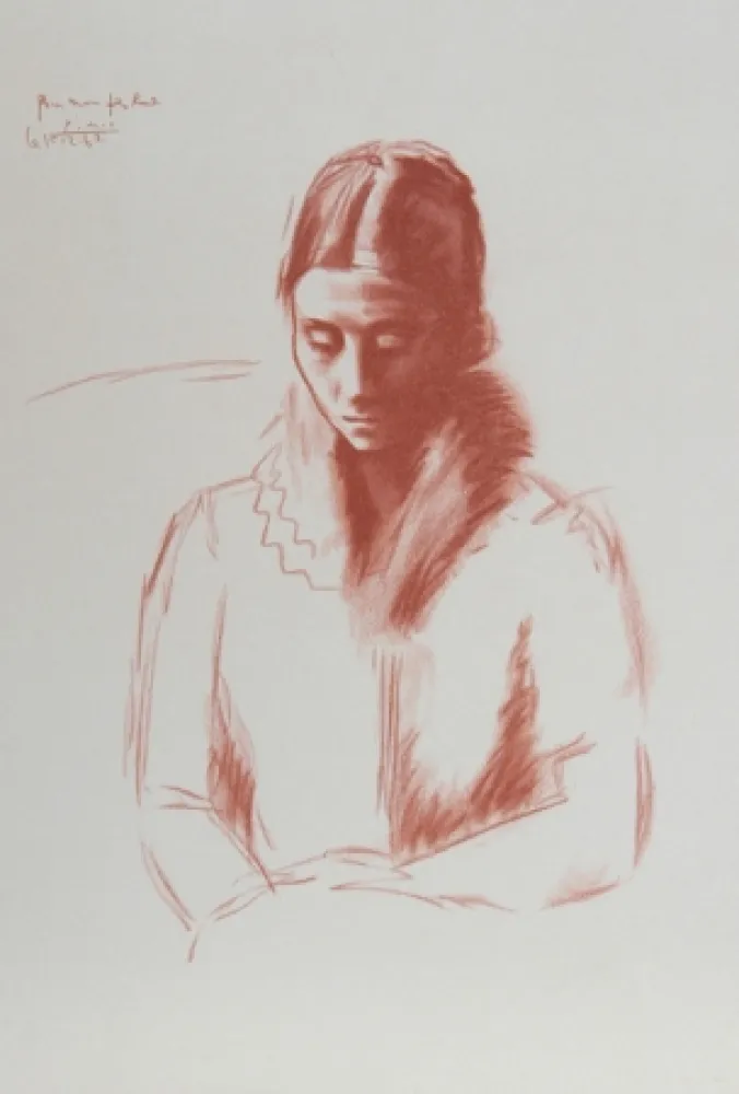 Lithograph Picasso - Pour mon Fils Raul