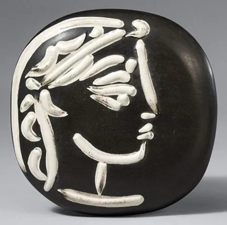 Ceramic Picasso - Profil de Jacqueline (Jacqueline’s Profile)