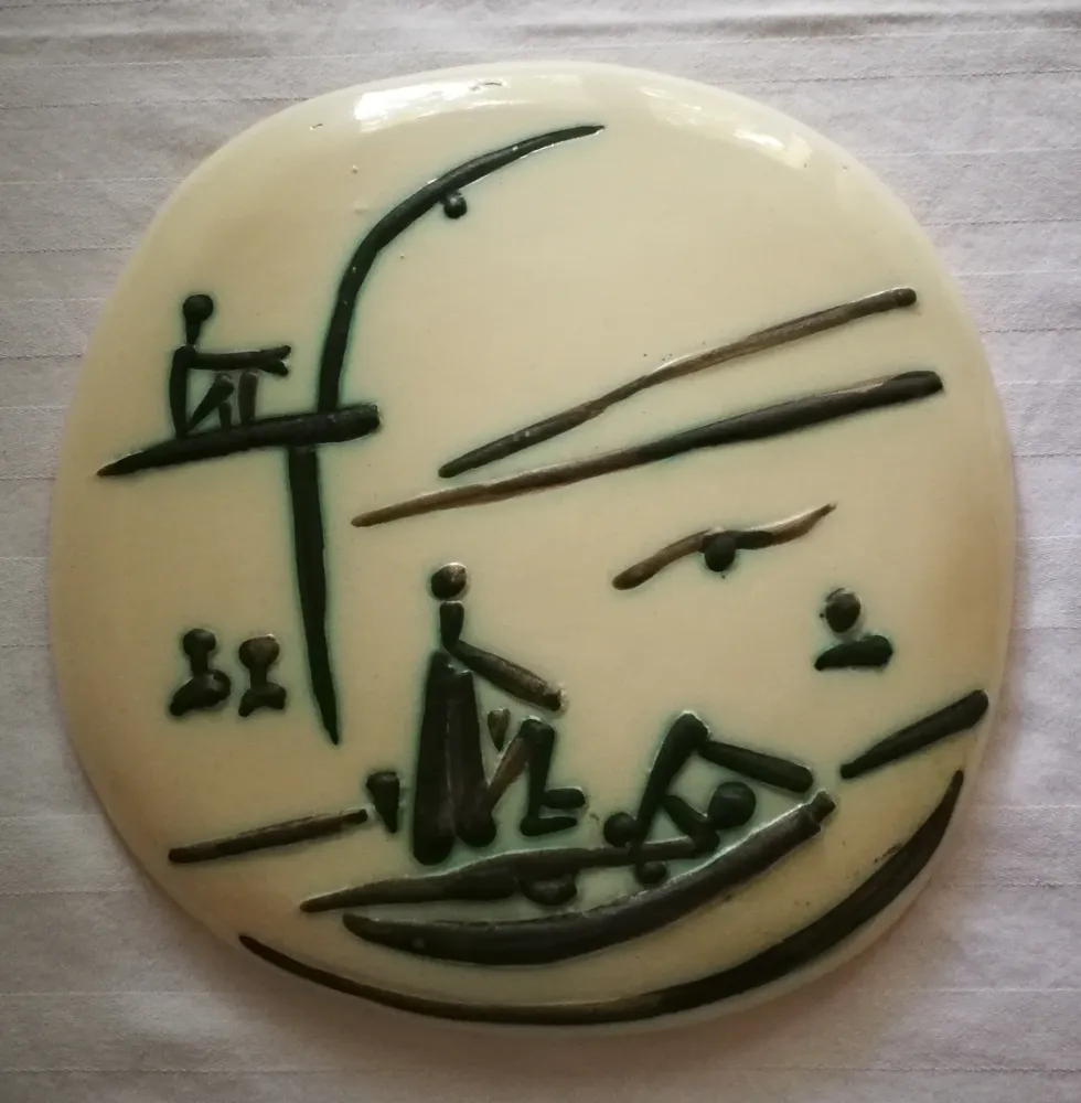 Ceramic Picasso - Scene de plage