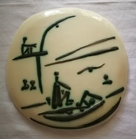 Ceramic Picasso - Scene de plage