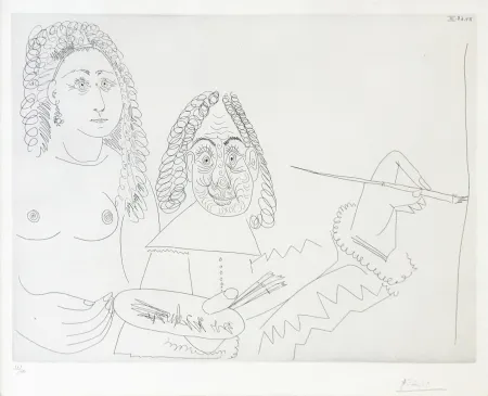 Etching Picasso - SERIES 347 (BLOCH 1502)