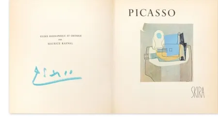 Illustrated Book Picasso - Signed The Taste of Our Time by Skira Raynal 1953 FIRST EDITION in French