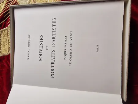 Lithograph Picasso - Souvenirs et Portraits d’Artistes 