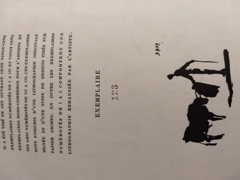 Illustrated Book Picasso - Toros Toreros