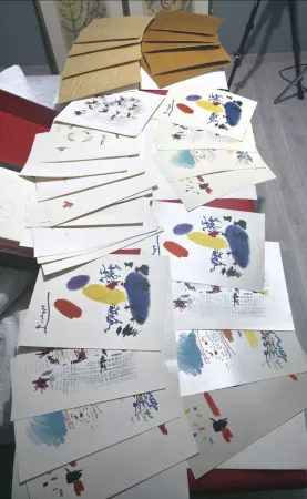 Illustrated Book Picasso - Unique copy of Chant funèbre pour Ignacio sánchez mejías 