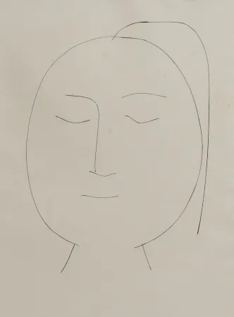 Engraving Picasso - Untitled 