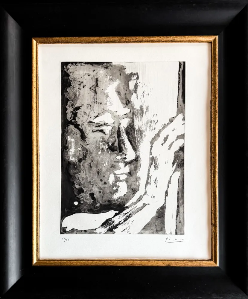 Etching Picasso - Untitled from the 