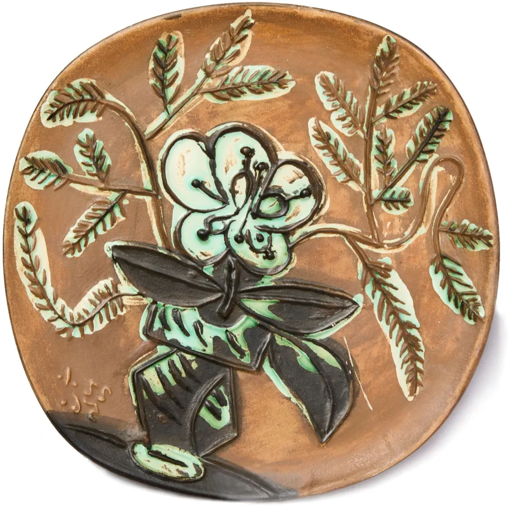 Ceramic Picasso - “Vase au bouquet”