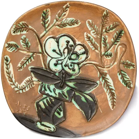 Ceramic Picasso - “Vase au bouquet”