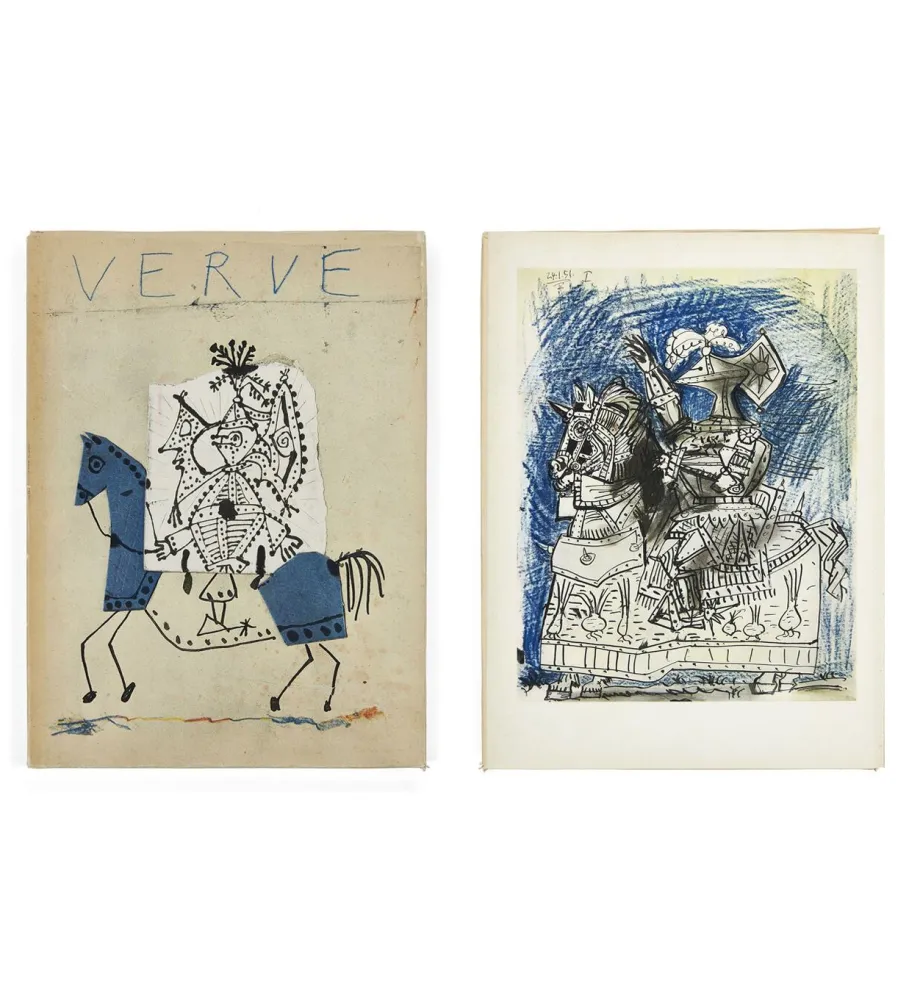 Illustrated Book Picasso - VERVE. Vol. VII, n° 25-26. 
