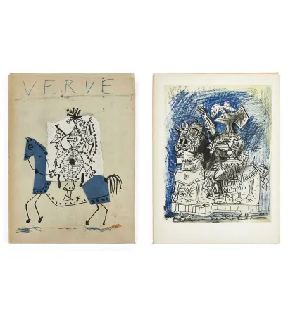 Illustrated Book Picasso - VERVE. Vol. VII, n° 25-26. 