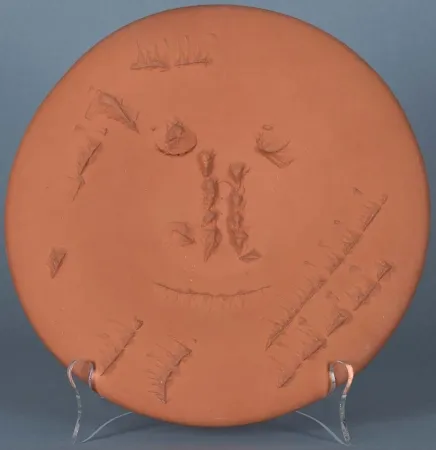 Ceramic Picasso - Visage de face (Full-face Face), 1963