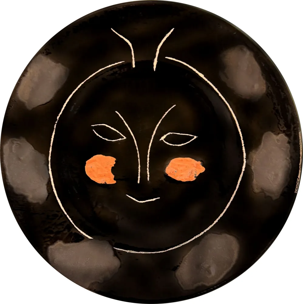 Ceramic Picasso - Visage noir