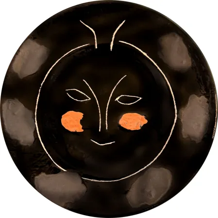 Ceramic Picasso - Visage noir