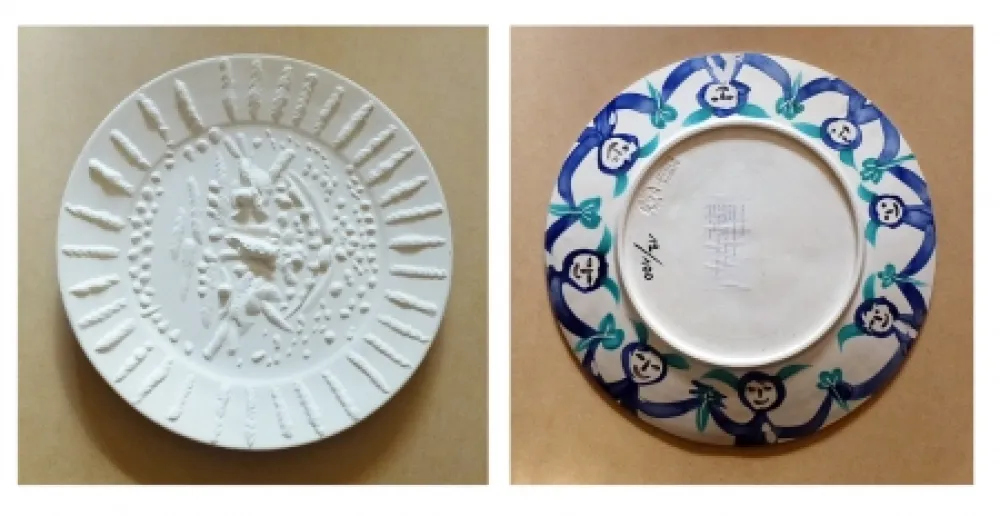 Ceramic Picasso - Visage tourmenté