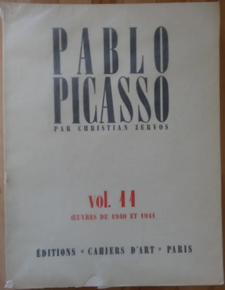 Illustrated Book Picasso - Zervos Vol 11 (1940-1941)