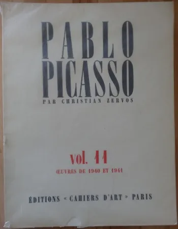 Illustrated Book Picasso - Zervos Vol 11 (1940-1941)