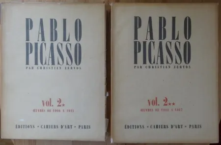 Illustrated Book Picasso - Zervos Vol 2 * & ** (1912-1917)