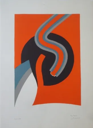 Lithograph Pichette  - Sans titre