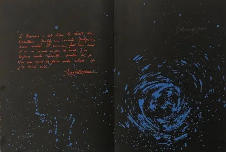 Lithograph Piene - Erker-Treffen 3