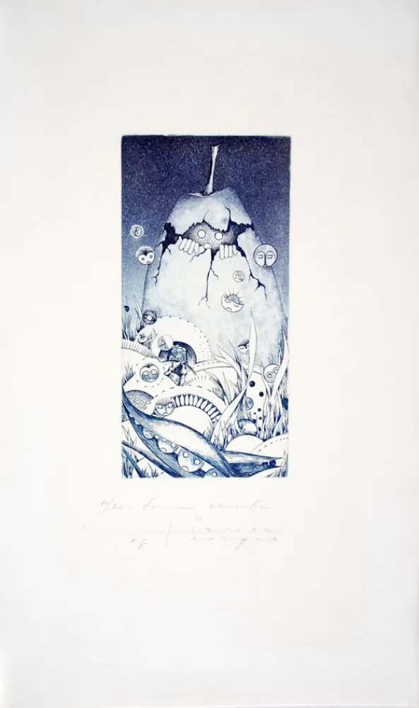 Etching And Aquatint Pierron - Forme Nouvelle