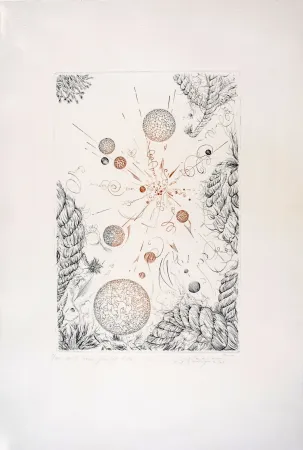 Etching Pierron - Mille voix pour un Echo