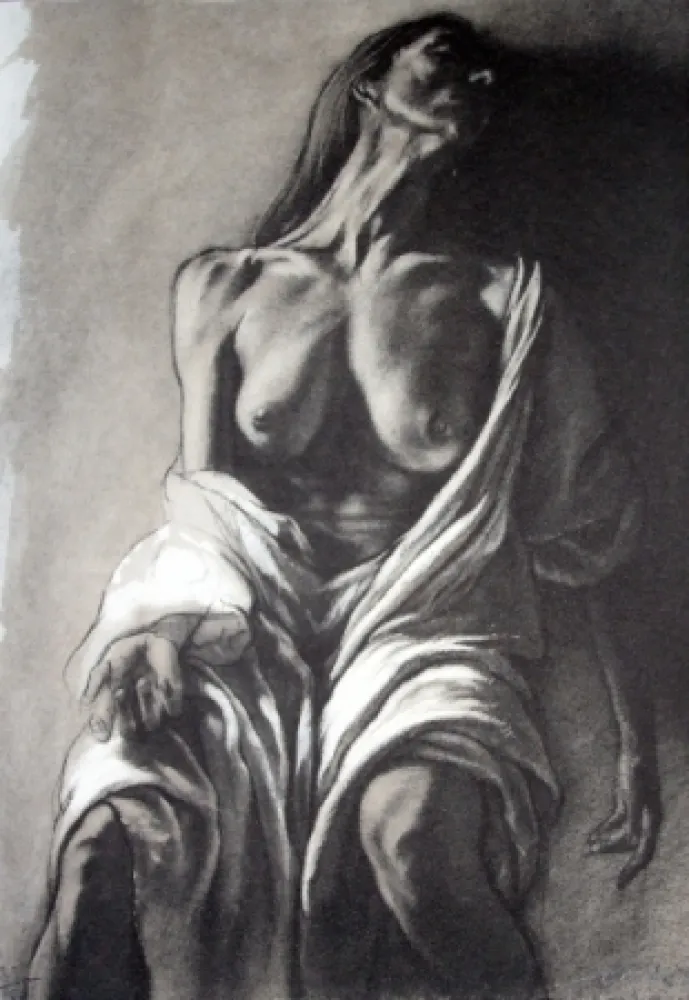 Lithograph Pignon-Ernest - Corps d'extase